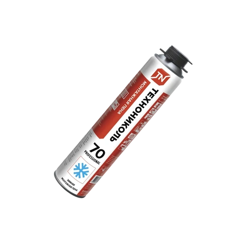 Пена монтажная ТЕХНОНИКОЛЬ 70 PROFESSIONAL зимняя 12*1020гр - |12|