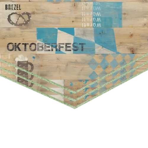 Напольная панель Quick Deck (Квик Дек) Plus Октоберфест 1200х900, 16 мм.